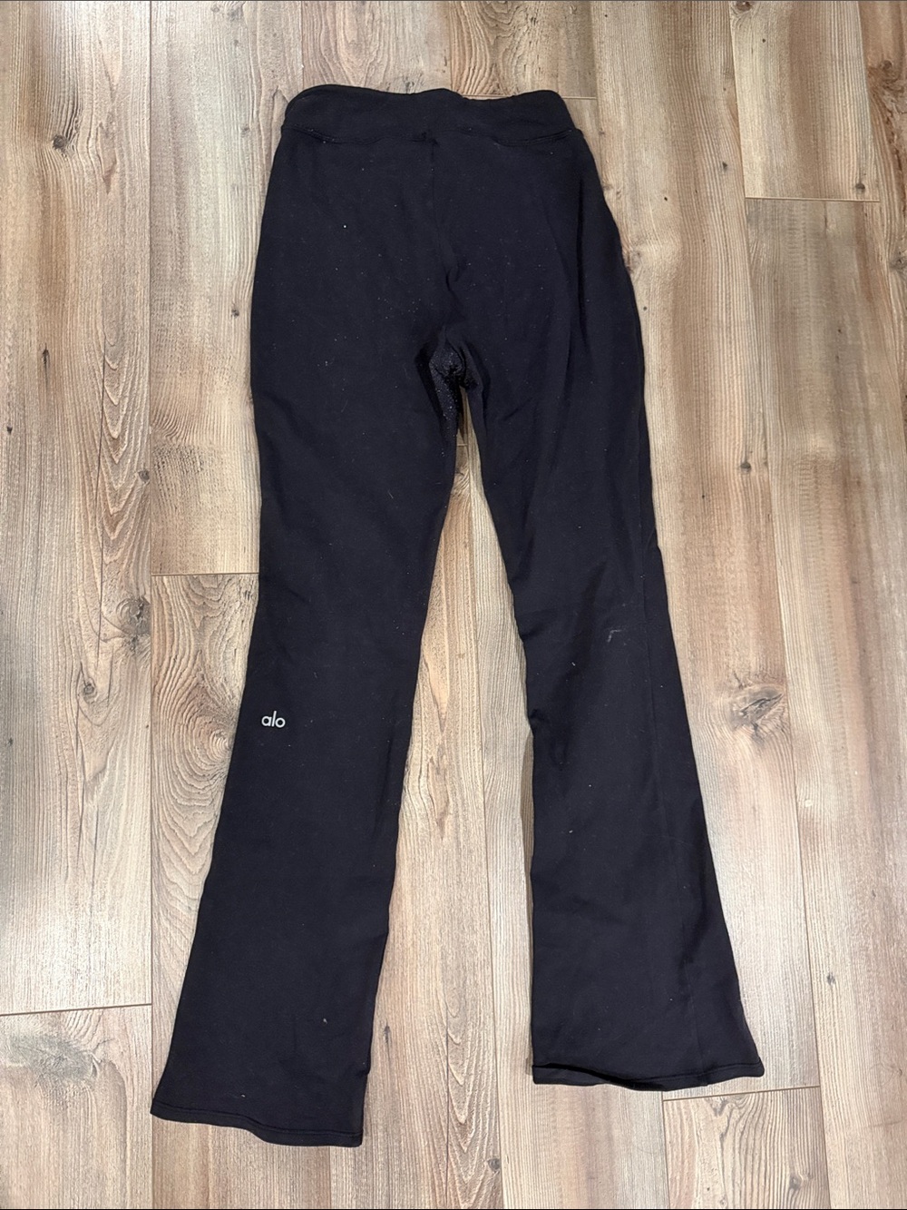 Alo Black Flare Yoga Pants